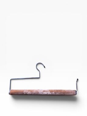 Mustard Yellow  Velvet Trouser Bar Hanger
